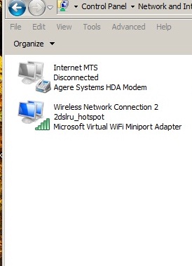 Как сделать Wi-fi сеть на Windows 7 ?