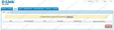Переназначение LAN в WAN на Dlink 2640u