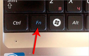 Кнопка fn на ноутбуке