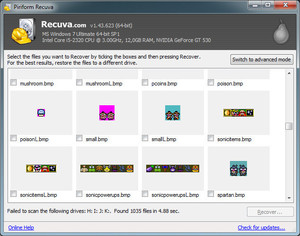 Как восстановить удаленные файлы с RECUVA