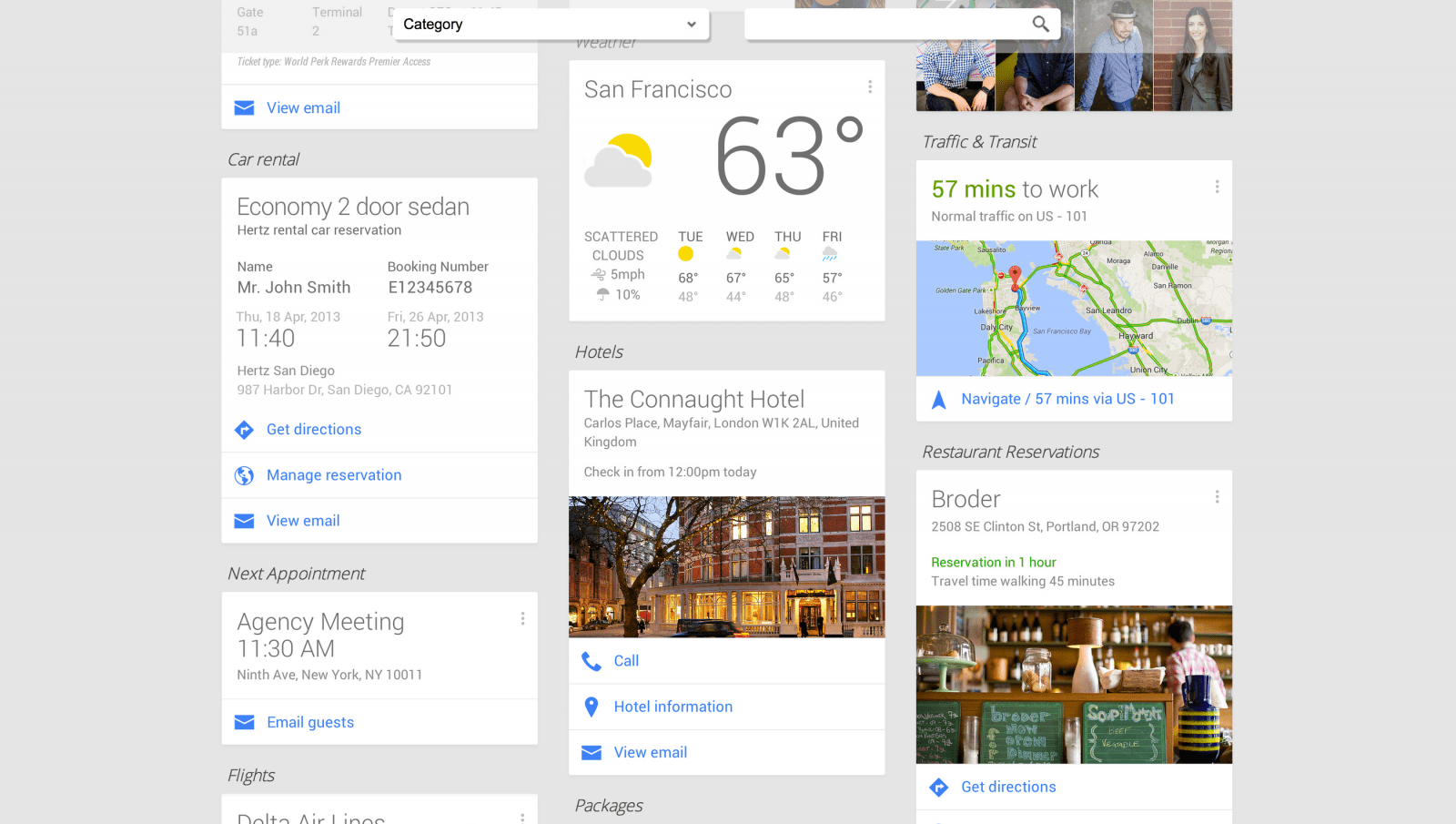 Google Now Cards