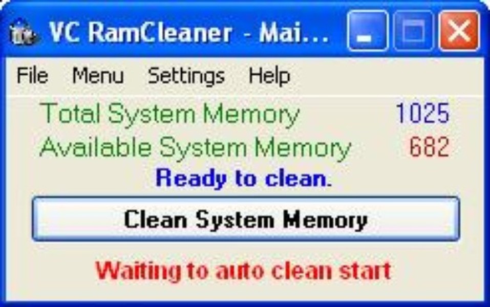 vc ramcleaner