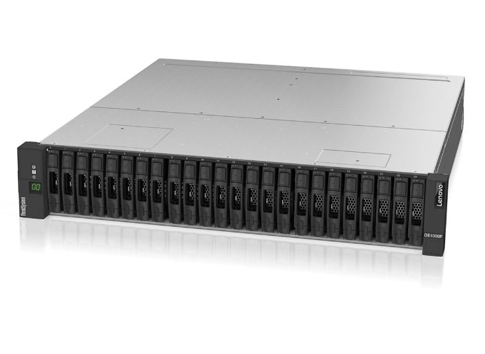 Новинка от компании Lenovo массив хранения данных на флеш-накопителях ThinkSystem DE4000F