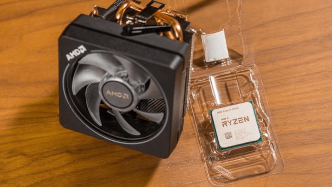 AMD Ryzen 9 3900X Wraith Cooler