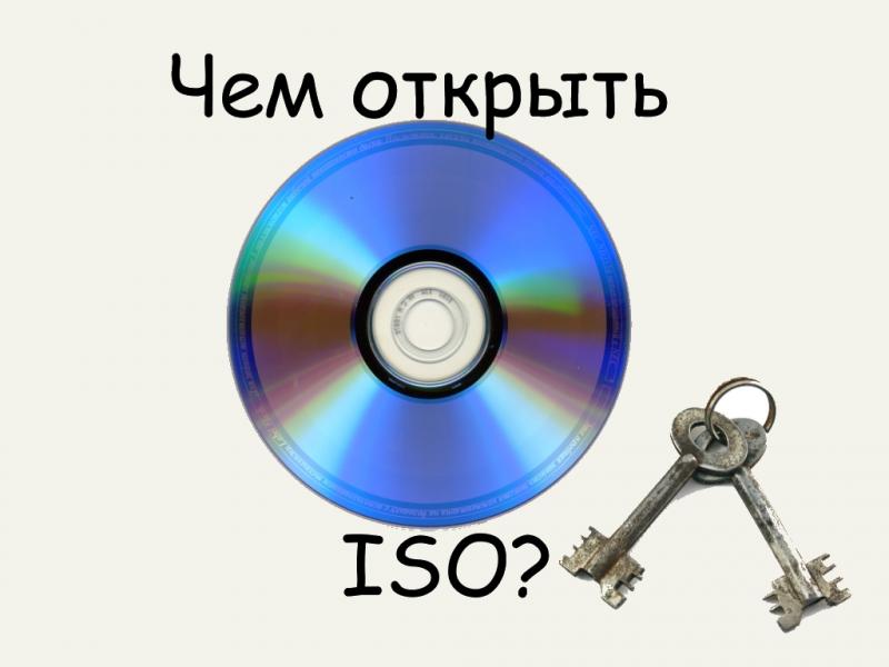 Как открыть ISO файл на Windows 10: запуск штатными средствами и сторонними программами