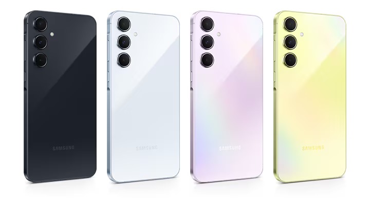Дизайн и дисплей Galaxy A55