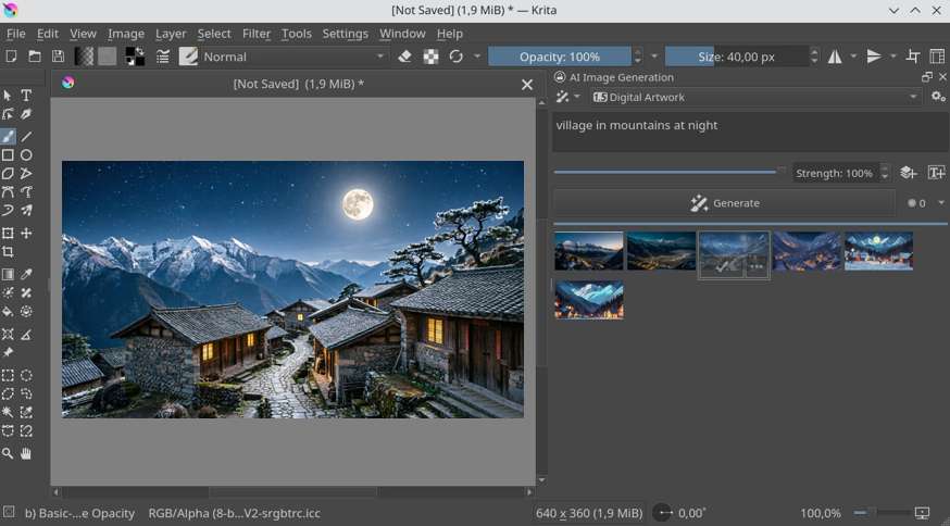 Krita AI Diffusion