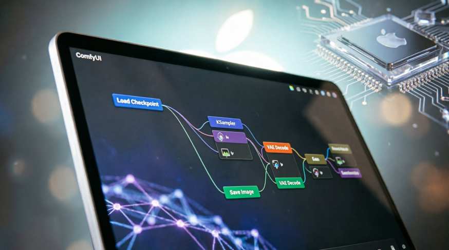 Как установить ComfyUI на Mac с Apple Silicon для генерации изображений