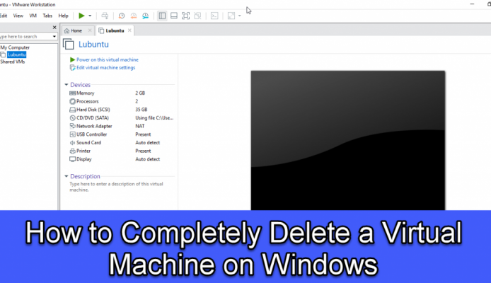 Как полностью удалить виртуальную машину в Windows — простой способ