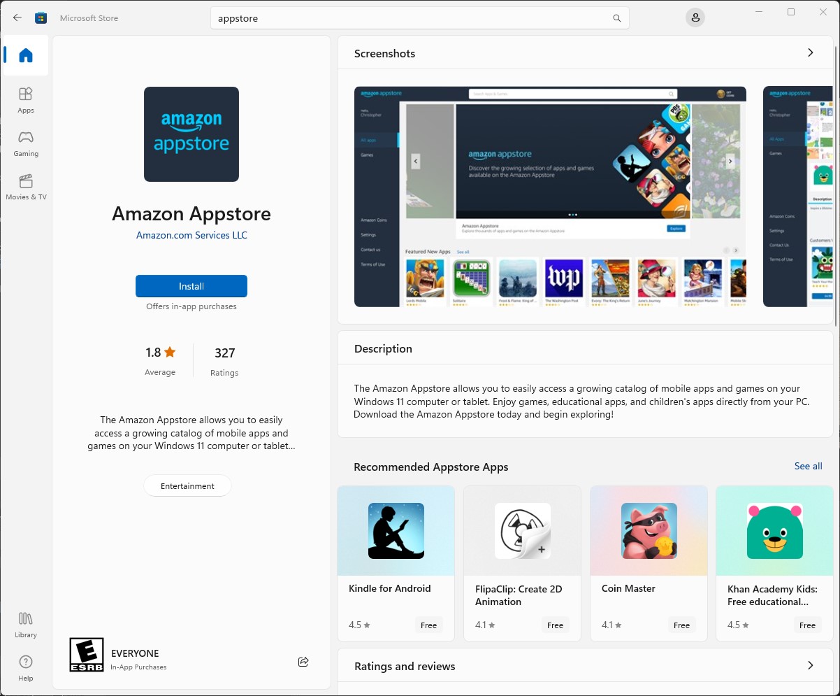 Amazon-app-store-Windows-11