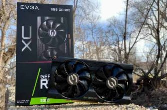 EVGA GeForce RTX 3050 XC Black Gaming 8G box 1 min