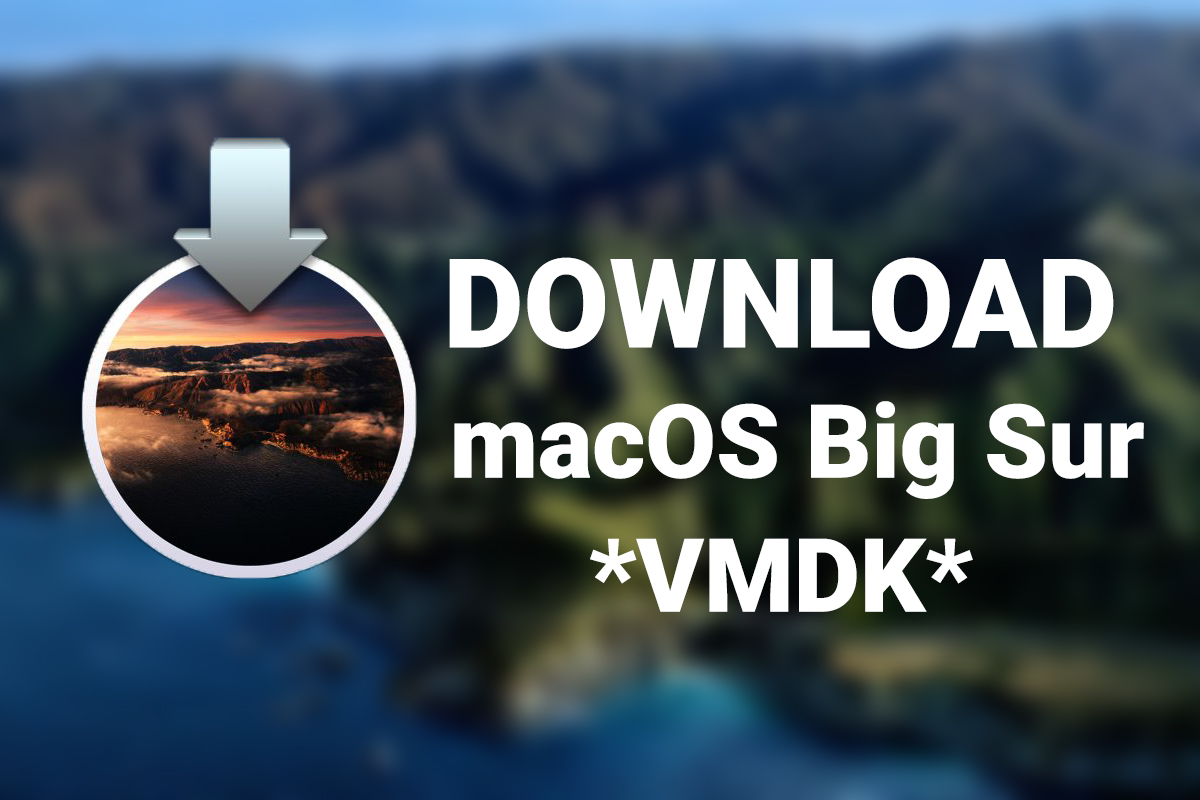 Загрузить macOS Big Sur VMDK