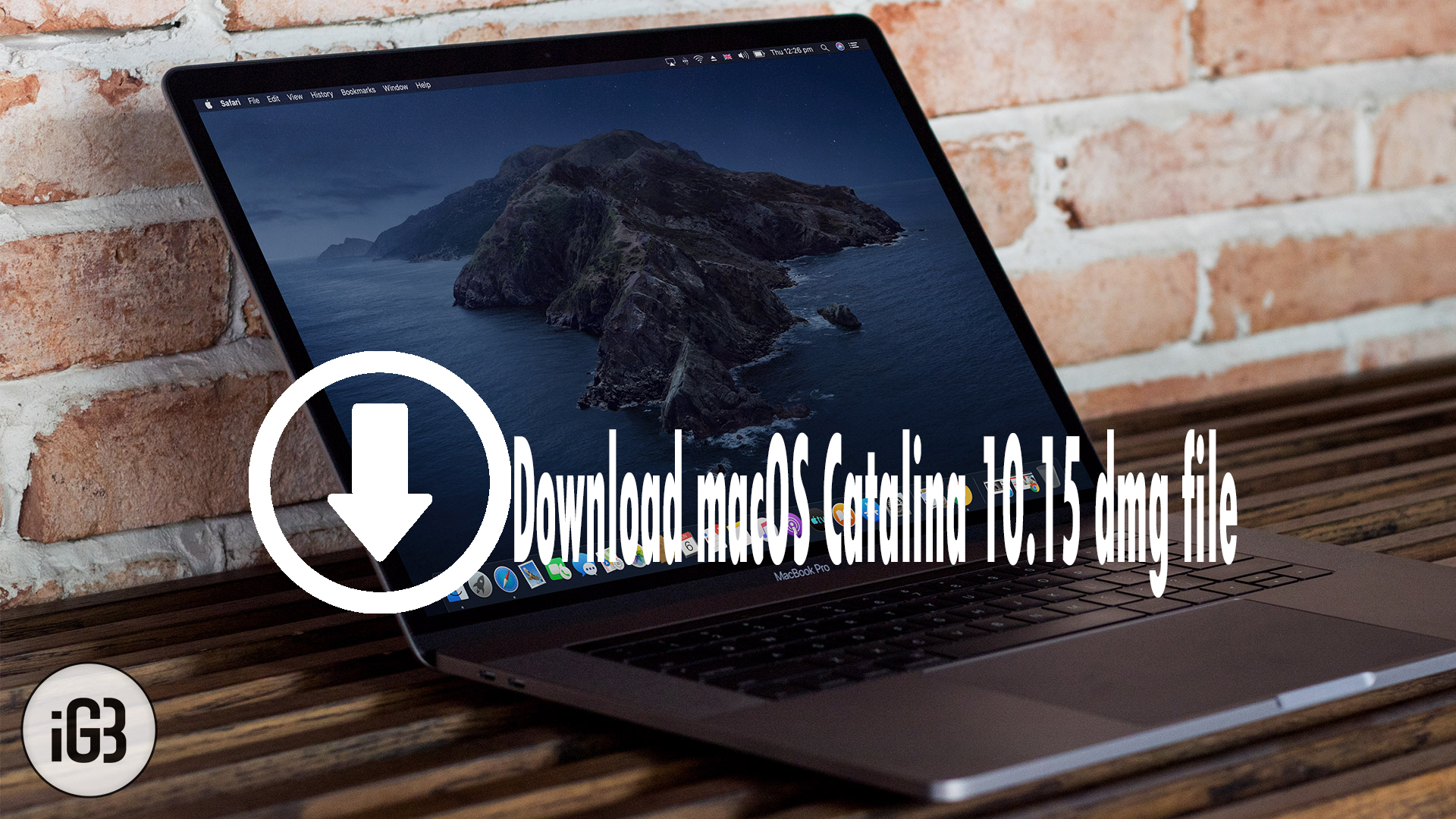 Загрузить файл dmg для macOS Catalina 10.15