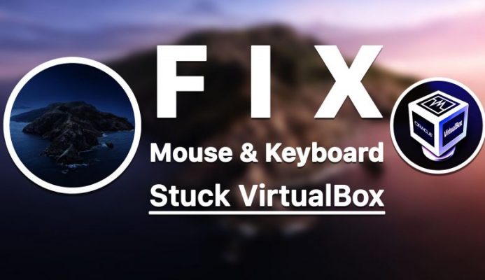 Исправление зависания мыши и клавиатуры в macOS Catalina на VirtualBox