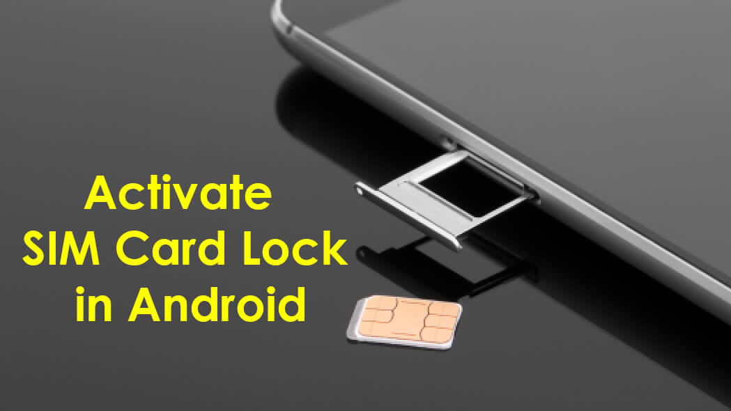 Активировать блокировку SIM-карты в Android