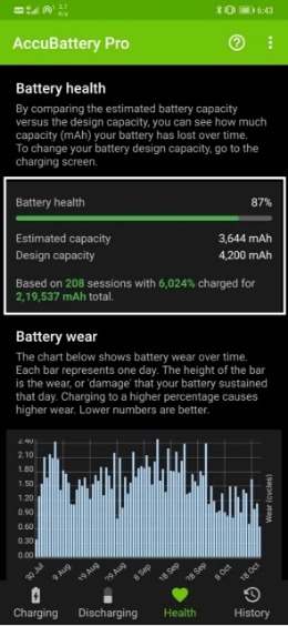  Проверьте состояние батареи на Android