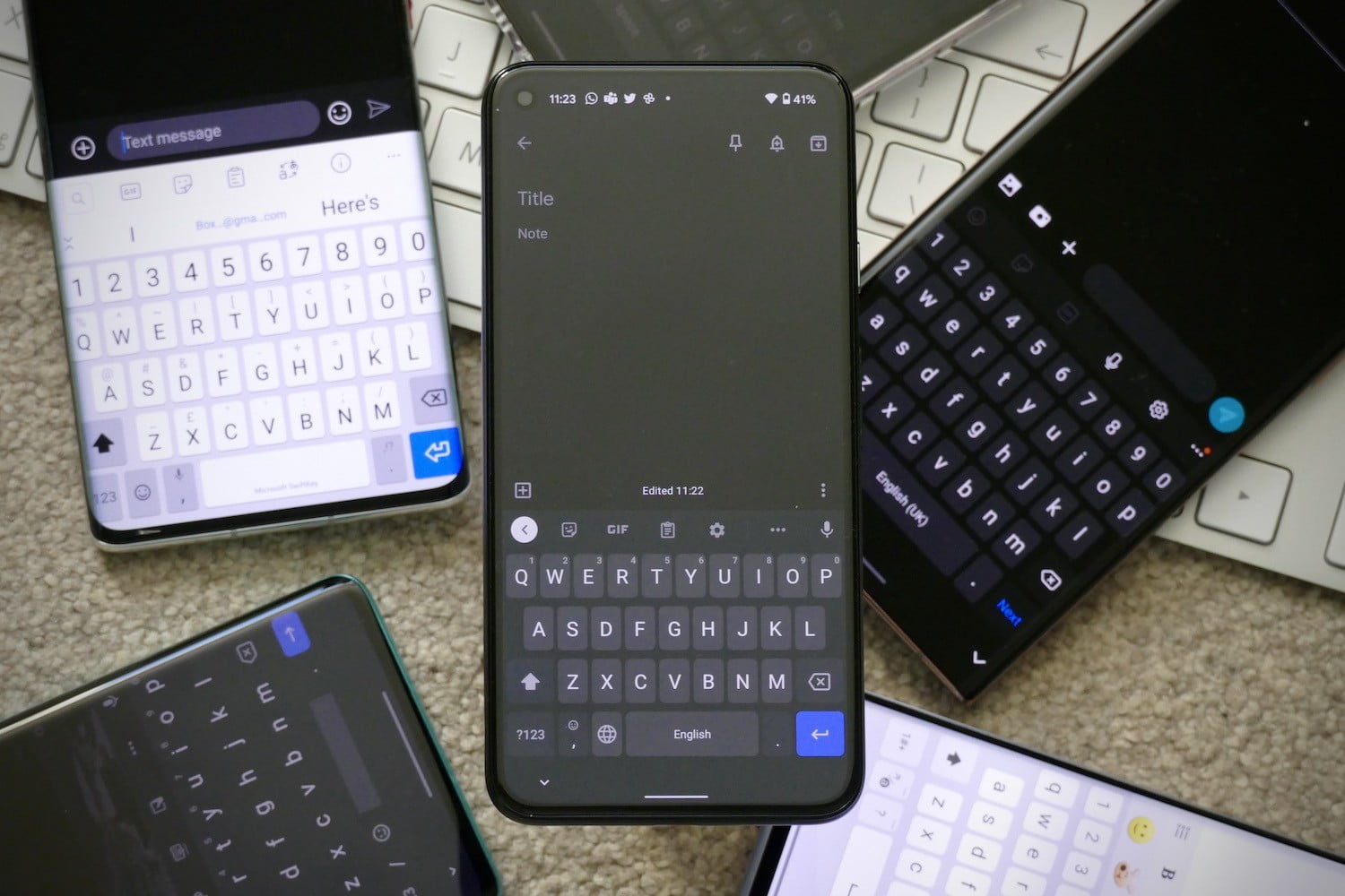 Очистить историю клавиатуры на Android