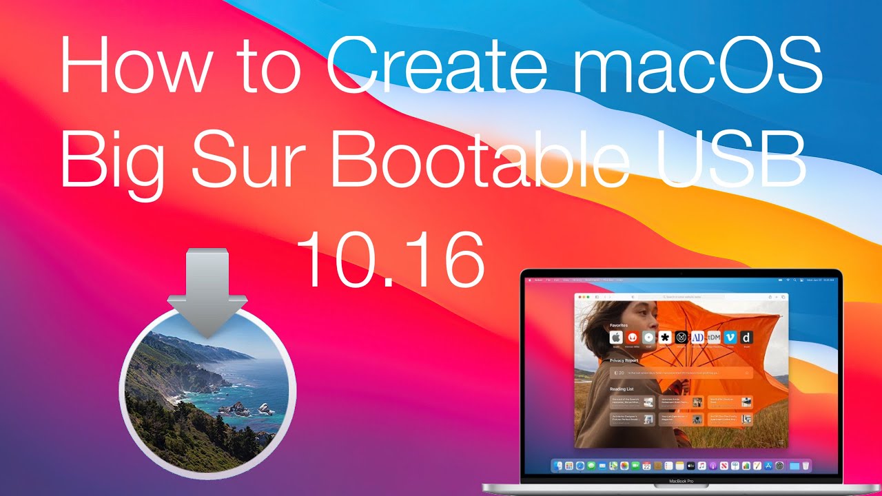 Как создать загрузочную флешку macOS Big Sur в Windows