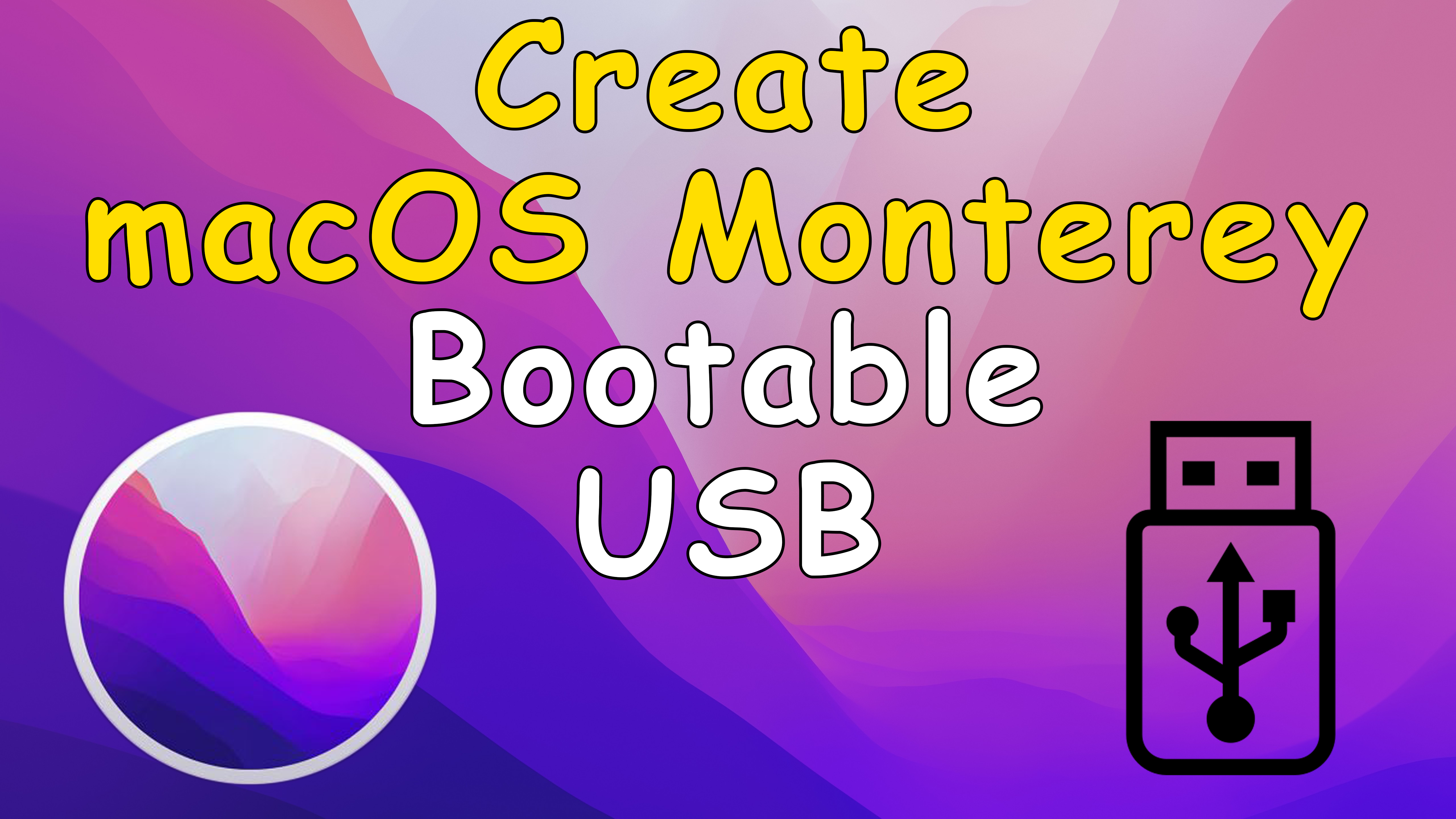 Как создать загрузочный USB-накопитель macOS Monterey с помощью терминала