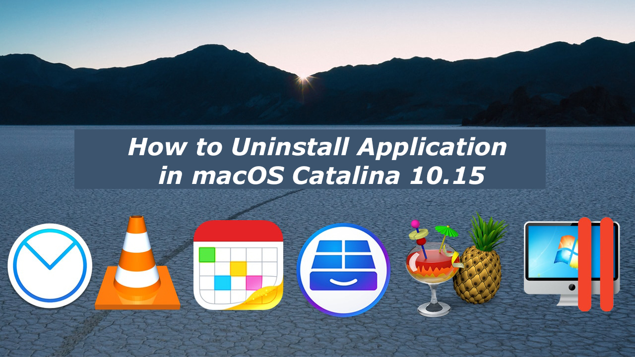 Как удалить приложение в macOS Catalina 10.15