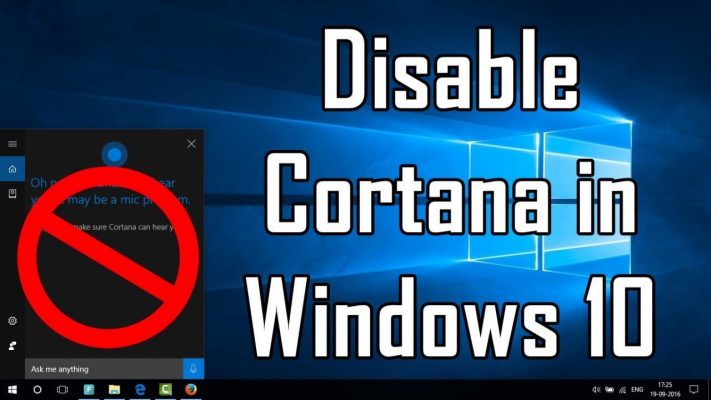 Как навсегда отключить Cortana в Windows 10