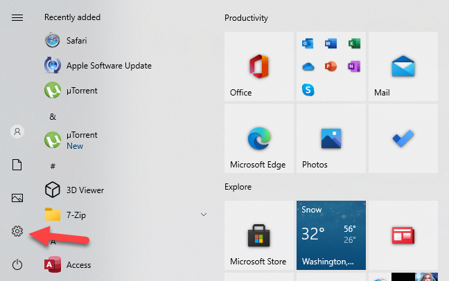 Отключить OneDrive в Windows 10