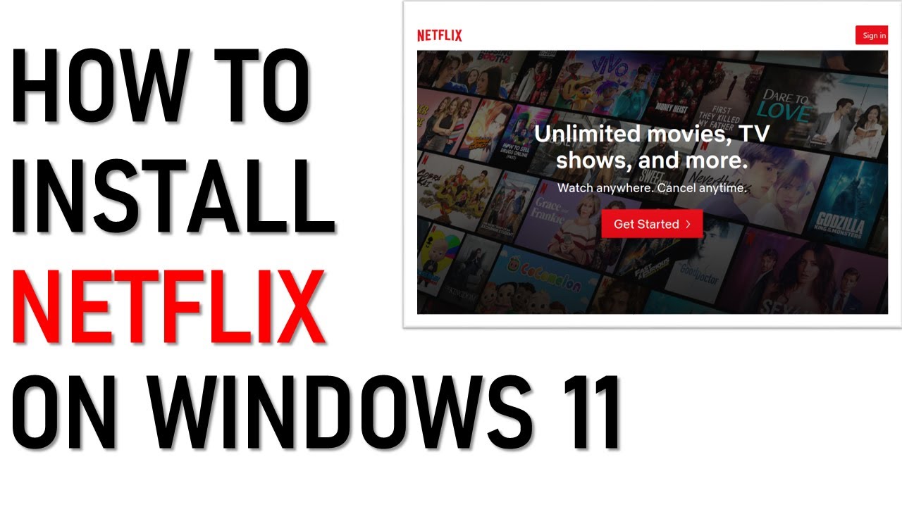 Как загрузить и установить приложение Netflix в Windows 11?