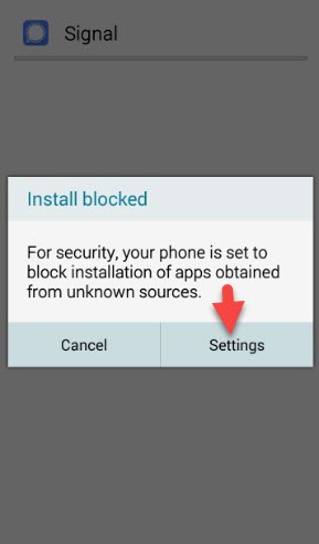  Загрузите и установите приложение Signal на телефон Android