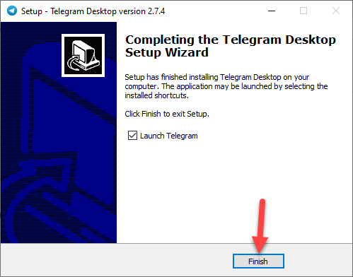 Установить Telegram на ПК с Windows 10