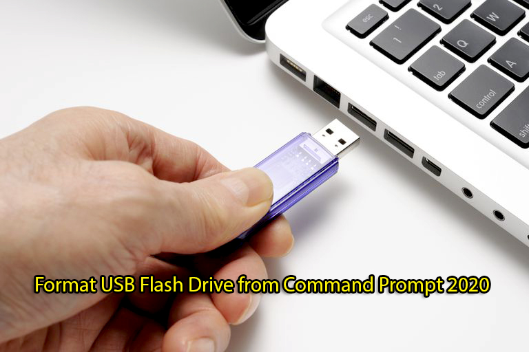 Форматирование USB-накопителя из командной строки 2020