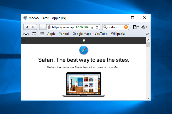 Как установить и использовать Safari на ПК с Windows