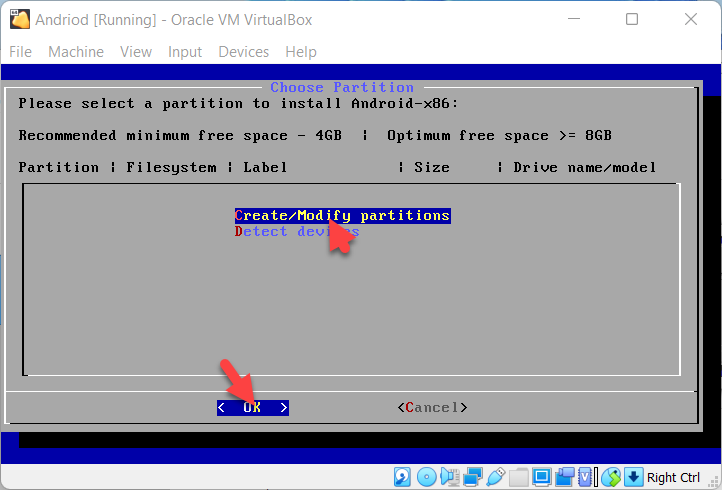 Как установить Android в VirtualBox