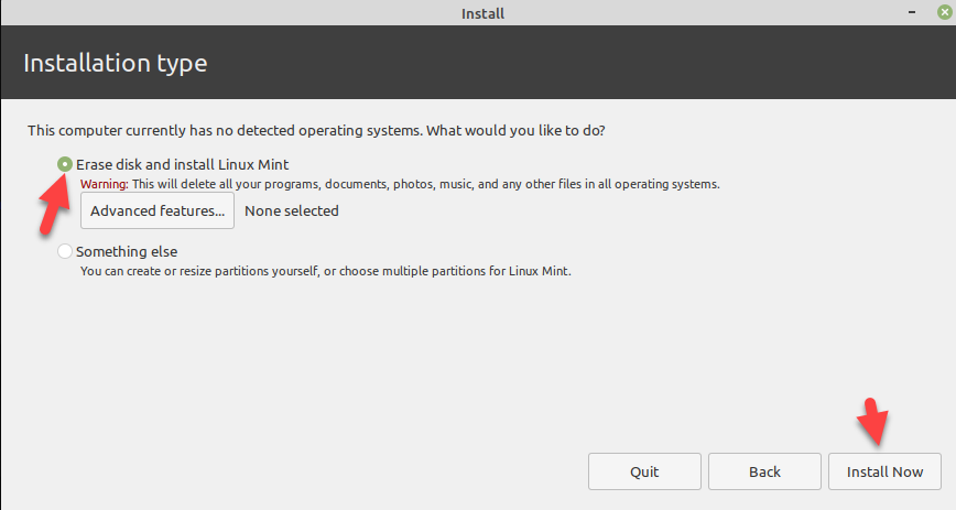 Install Linux Mint on VirtualBox