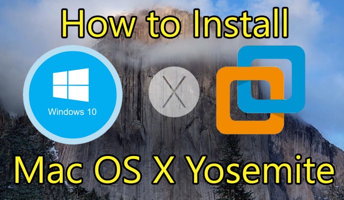 Как установить Mac OS X Yosemite на VMware в Windows