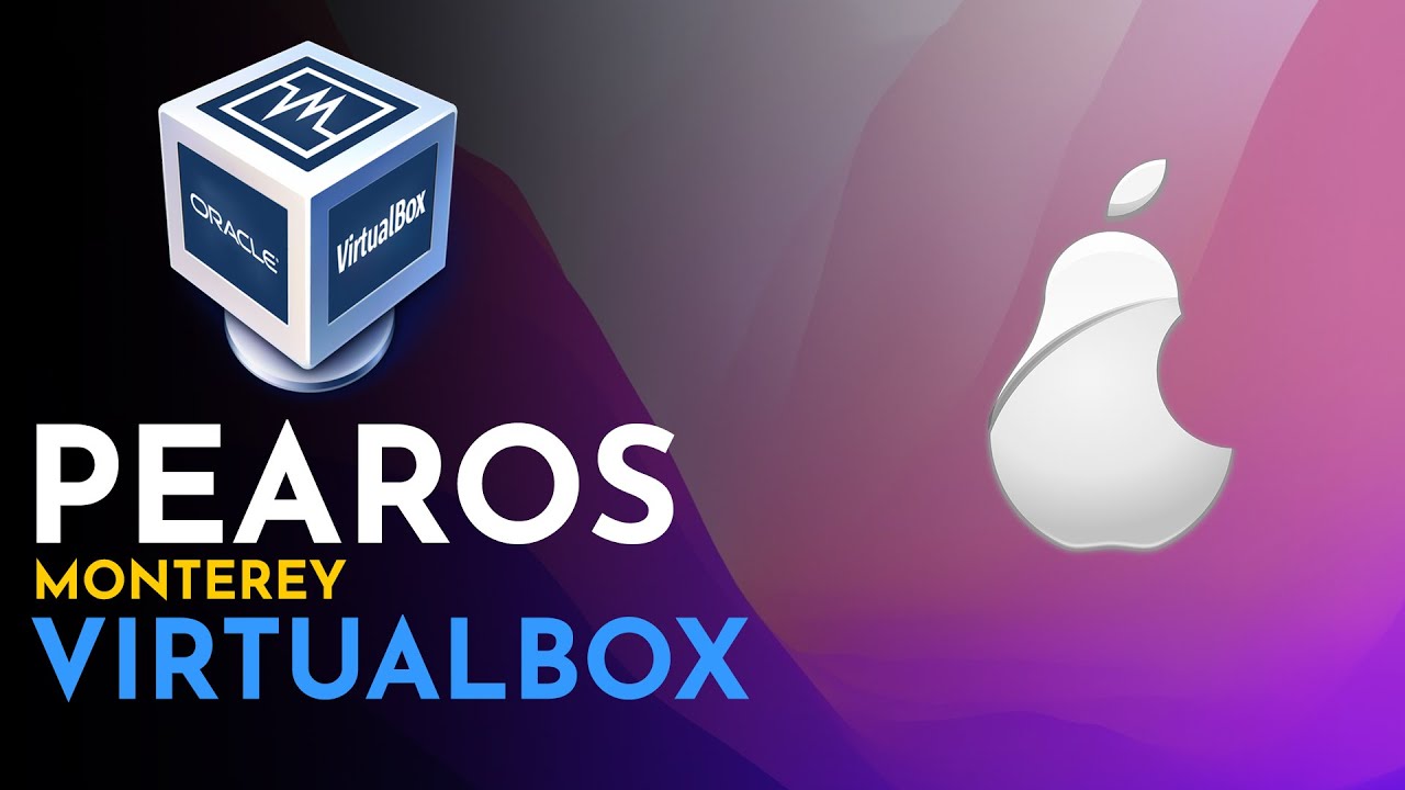 Установить PearOS Monterey на VirtualBox