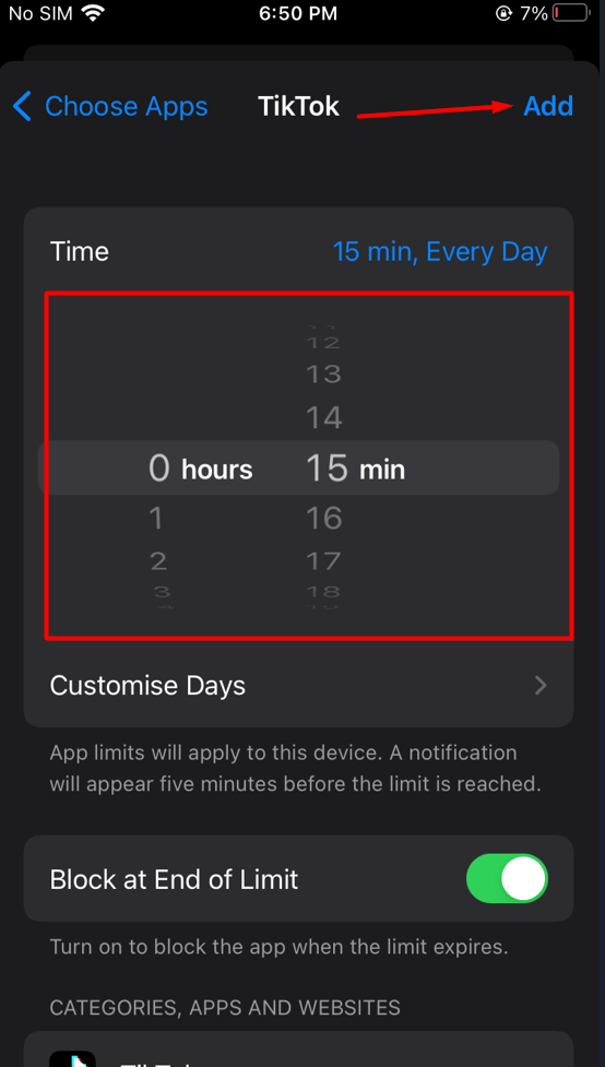 Как заблокировать приложения iPhone с помощью экранного времени на iOS 16?