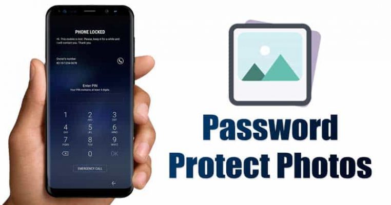 Как защитить паролем фотографии на Android