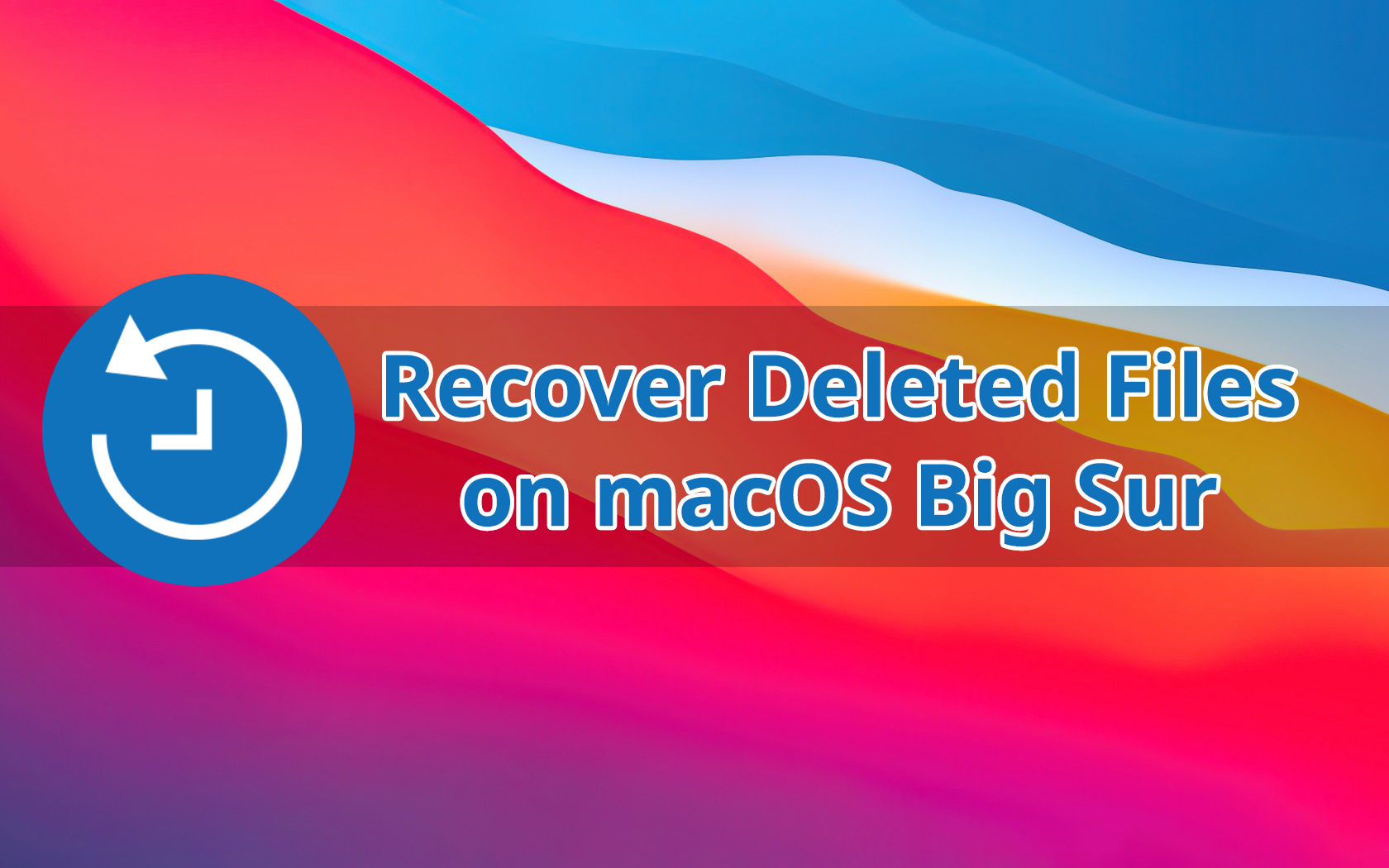 Как восстановить удаленные файлы в macOS Big Sur