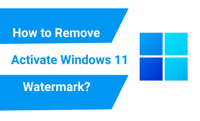Как навсегда удалить водяной знак «Активировать Windows 11» в 2023 году?