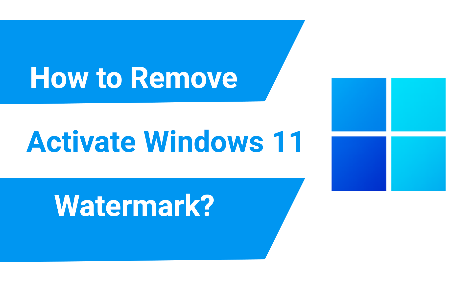 Удалить активировать водяной знак Windows 11 навсегда