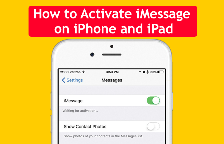 Как активировать iMessage на iPhone и iPad
