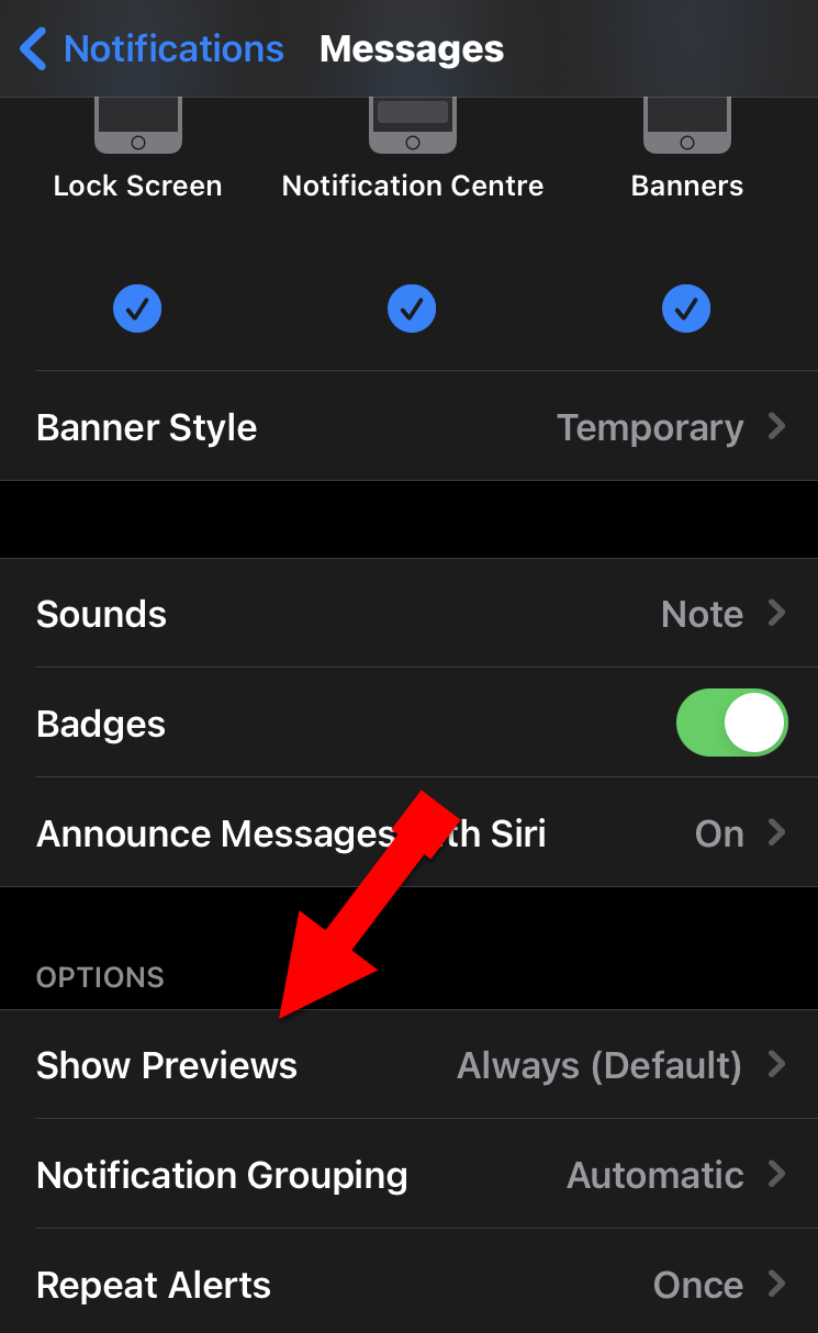 Активировать iMessage на iPhone