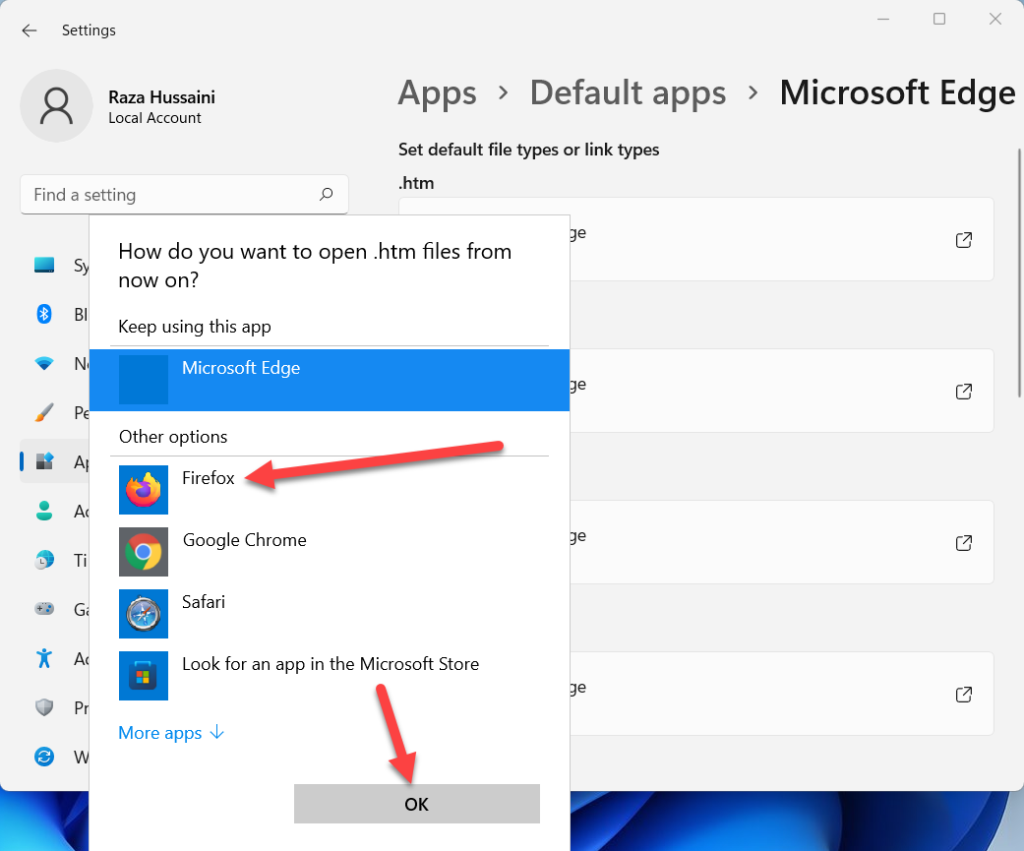 Отключить Microsoft Edge в Windows 11
