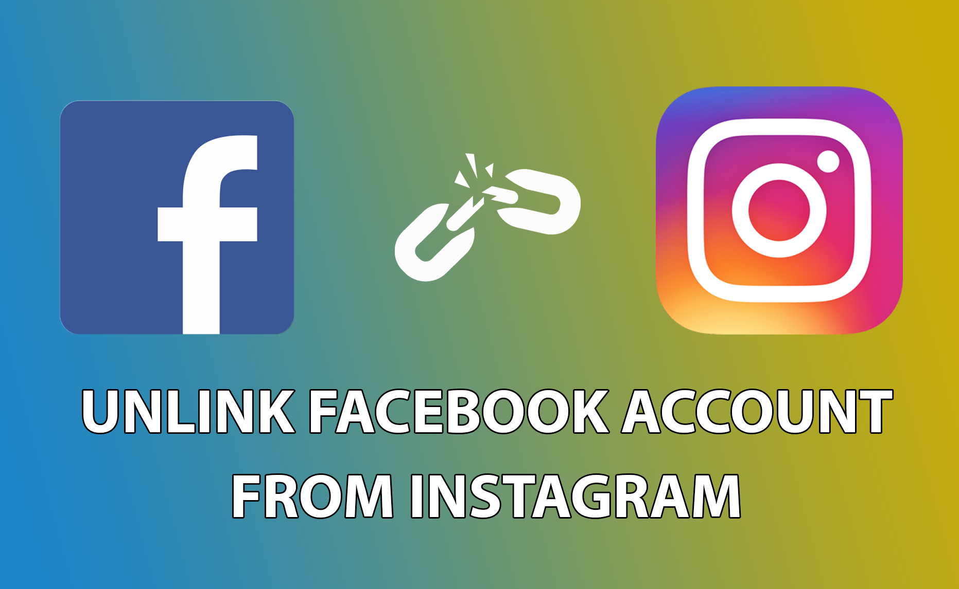 Отключить аккаунт Facebook от Instagram 2022