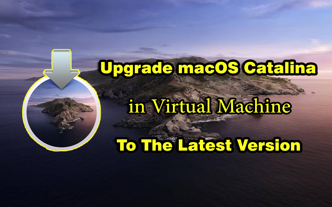 Обновите macOS Catalina на виртуальной машине до последней версии