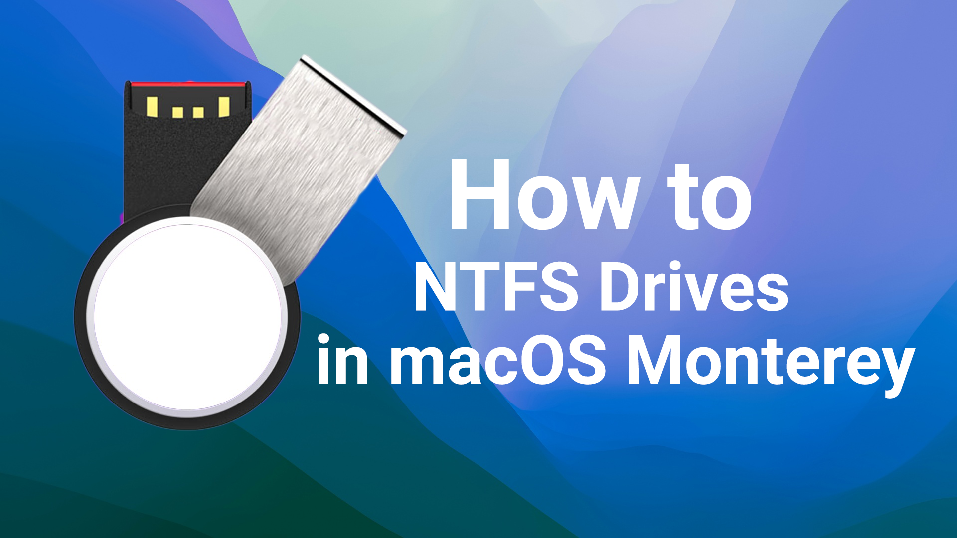 Запись дисков NTFS на macOS Monterey