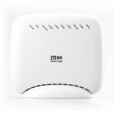 Настройка модема ZTE ZXHN H108N и ZTE ZXV10 H108L