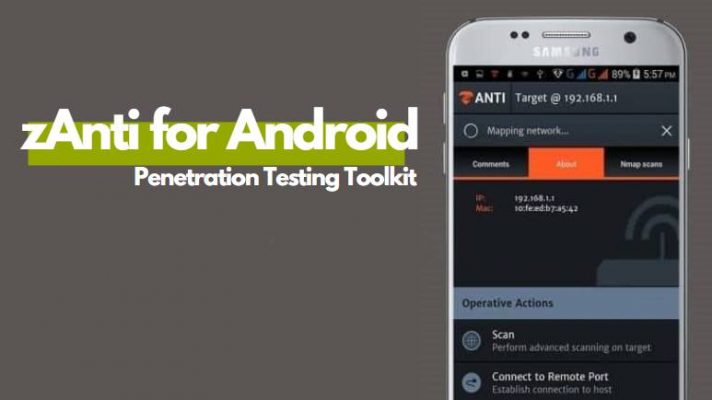 Download zAnti APK v3.19 for Android – Penetration Testing Toolkit